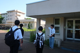 学生宿舎見学