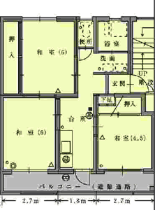 居室の間取図2